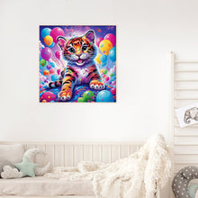 Load image into Gallery viewer, Diamond Painting - Full Round - Balloon Tiger (30*30CM)
