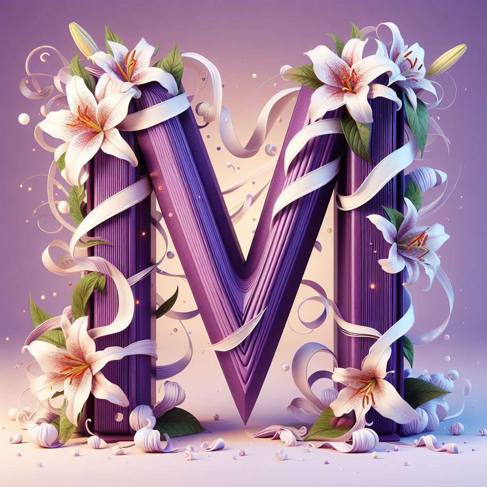 Diamond Painting - Full Round - twenty-six letters (40*40CM)