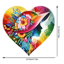 Load image into Gallery viewer, Acrylic Special Shaped Figure Silhouette 5D DIY Diamond Art Hanging Decorations
