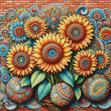 Load image into Gallery viewer, Diamond Painting - Full Square - sunflower (30*30CM)
