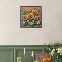 Load image into Gallery viewer, Diamond Painting - Full Square - sunflower (30*30CM)
