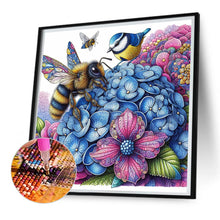 Load image into Gallery viewer, Diamond Painting - Full Square - hydrangeas (30*30CM)
