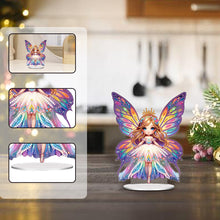 Load image into Gallery viewer, Acrylic Butterfly Fairy Diamond Painting Desktop Decorations for Adults Beginner
