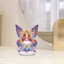 Load image into Gallery viewer, Acrylic Butterfly Fairy Diamond Painting Desktop Decorations for Adults Beginner
