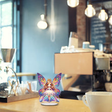 Load image into Gallery viewer, Acrylic Butterfly Fairy Diamond Painting Desktop Decorations for Adults Beginner
