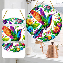 Load image into Gallery viewer, Double Sided Special Shaped Bird Diamond Painting Hanging Decorations Home Decor
