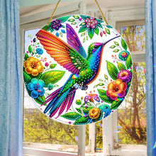 Load image into Gallery viewer, Double Sided Special Shaped Bird Diamond Painting Hanging Decorations Home Decor
