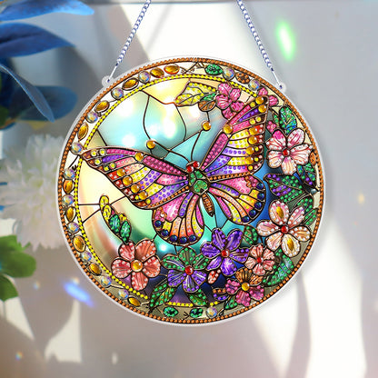 Double Sided Dragonfly Butterfly Diamond Painting Hanging Decorations Home Decor