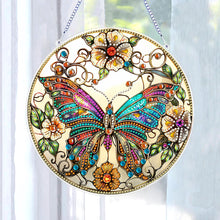 Load image into Gallery viewer, Double Sided Dragonfly Butterfly Diamond Painting Hanging Decorations Home Decor
