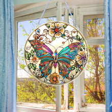 Load image into Gallery viewer, Double Sided Dragonfly Butterfly Diamond Painting Hanging Decorations Home Decor
