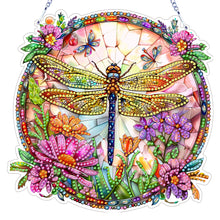 Load image into Gallery viewer, Double Sided Dragonfly Butterfly Diamond Painting Hanging Decorations Home Decor
