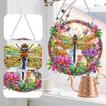 Load image into Gallery viewer, Double Sided Dragonfly Butterfly Diamond Painting Hanging Decorations Home Decor
