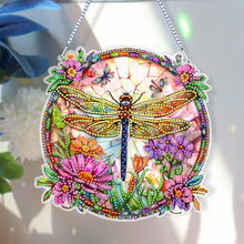 Load image into Gallery viewer, Double Sided Dragonfly Butterfly Diamond Painting Hanging Decorations Home Decor
