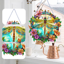 Load image into Gallery viewer, Double Sided Dragonfly Butterfly Diamond Painting Hanging Decorations Home Decor
