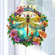 Load image into Gallery viewer, Double Sided Dragonfly Butterfly Diamond Painting Hanging Decorations Home Decor
