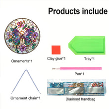 Load image into Gallery viewer, Double Sided Dragonfly Butterfly Diamond Painting Hanging Decorations Home Decor
