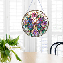 Load image into Gallery viewer, Double Sided Dragonfly Butterfly Diamond Painting Hanging Decorations Home Decor
