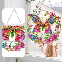 Load image into Gallery viewer, Double Sided Dragonfly Butterfly Diamond Painting Hanging Decorations Home Decor
