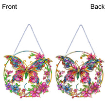 Load image into Gallery viewer, Double Sided Dragonfly Butterfly Diamond Painting Hanging Decorations Home Decor
