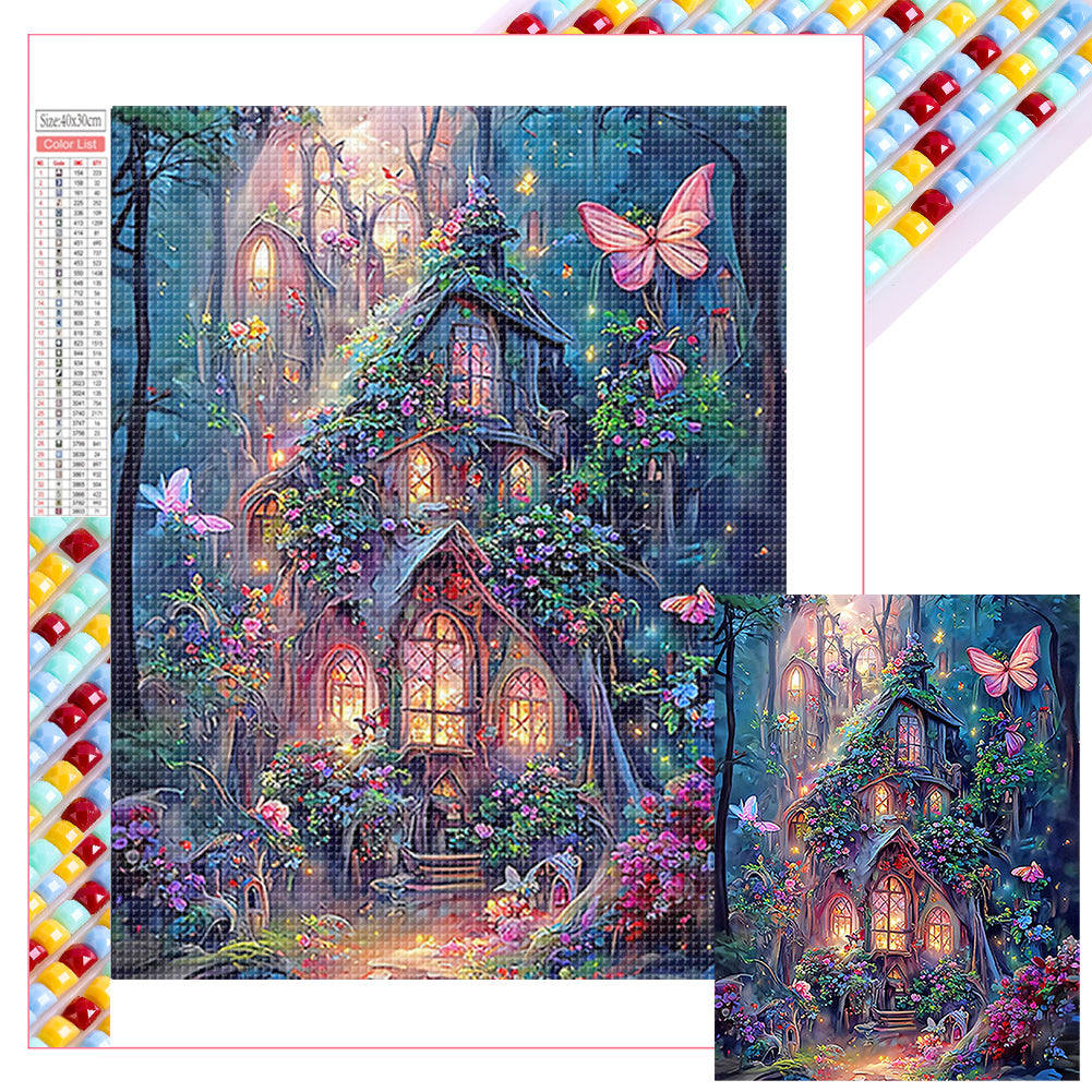 Diamond Painting - Full Square - dream house (30*40CM)