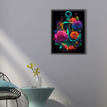Load image into Gallery viewer, AB Diamond Painting - Full Round - rose anchor (40*55CM)
