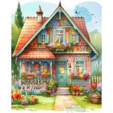 Load image into Gallery viewer, Diamond Painting - Full Round - Cozy cabin¡¤house construction (40*50CM)
