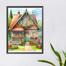 Load image into Gallery viewer, Diamond Painting - Full Round - Cozy cabin¡¤house construction (40*50CM)
