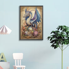 Load image into Gallery viewer, Diamond Painting - Full Round - ancient blue dragon (40*60CM)
