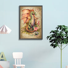 Load image into Gallery viewer, Diamond Painting - Full Round - ancient green dragon (40*60CM)
