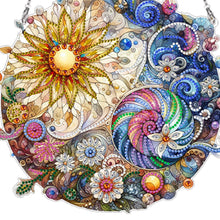 Load image into Gallery viewer, Suncatcher Animal Flower Stained Glass Colorful Diamond Painting Hanging Pendant
