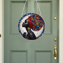 Load image into Gallery viewer, Suncatcher Animal Flower Stained Glass Colorful Diamond Painting Hanging Pendant
