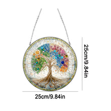Load image into Gallery viewer, Suncatcher Animal Flower Stained Glass Colorful Diamond Painting Hanging Pendant
