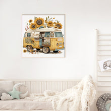 Load image into Gallery viewer, Diamond Painting - Full Round - Himawari Bus (30*30CM)
