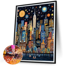 Load image into Gallery viewer, Diamond Painting - Full Square - Painted cityscape (30*40CM)
