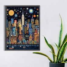 Load image into Gallery viewer, Diamond Painting - Full Square - Painted cityscape (30*40CM)
