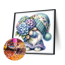 Load image into Gallery viewer, Diamond Painting - Full Round - Hydrangea Gnome (40*40CM)
