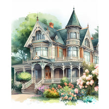 Load image into Gallery viewer, Diamond Painting - Full Round - country house (40*50CM)
