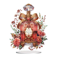 Load image into Gallery viewer, Flower Perfume Special Shaped Diamond Painting Desktop Ornaments Kit Table Decor
