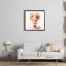 Load image into Gallery viewer, Diamond Painting - Full Square - cat ice cream (40*40CM)
