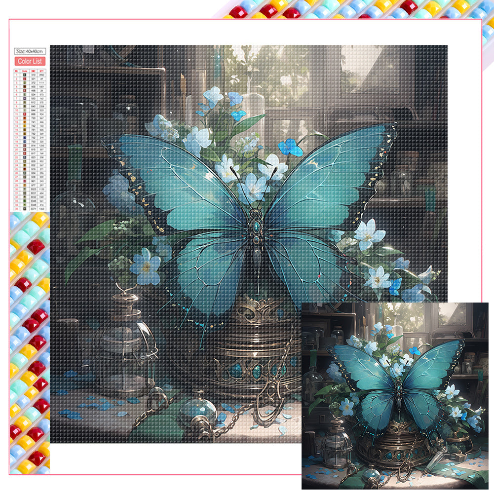 Diamond Painting - Full Square - Butterfly (40*40CM)