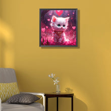 Load image into Gallery viewer, AB Diamond Painting - Full Round - Loving lawn cat (40*40CM)
