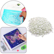 Load image into Gallery viewer, Glow in The Dark Resin Round Diamond Painting Beads DIY Art Crafts Accessories
