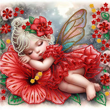 Load image into Gallery viewer, Diamond Painting - Partial Special Shaped - Flower Fairy (30*30CM)
