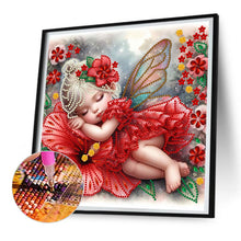Load image into Gallery viewer, Diamond Painting - Partial Special Shaped - Flower Fairy (30*30CM)
