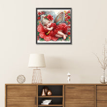 Load image into Gallery viewer, Diamond Painting - Partial Special Shaped - Flower Fairy (30*30CM)
