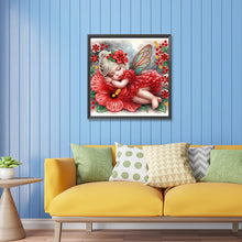 Load image into Gallery viewer, Diamond Painting - Partial Special Shaped - Flower Fairy (30*30CM)
