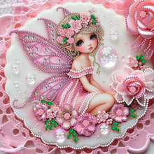 Load image into Gallery viewer, Diamond Painting - Partial Special Shaped - Flower Fairy (30*30CM)
