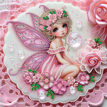 Load image into Gallery viewer, Diamond Painting - Partial Special Shaped - Flower Fairy (30*30CM)
