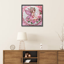 Load image into Gallery viewer, Diamond Painting - Partial Special Shaped - Flower Fairy (30*30CM)
