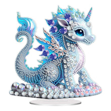 Load image into Gallery viewer, Dragon Diamond Painting Tabletop Ornaments Kit Cute Bedroom Table Decor
